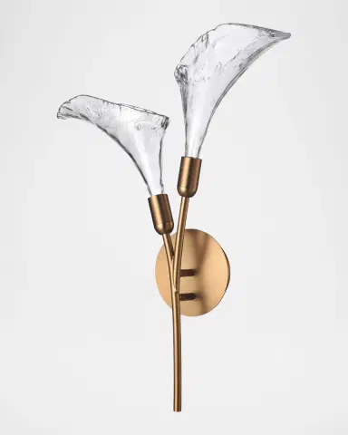 Arabela Lighting Calla 28" 2-Light LED Wall Sconce | Thumbnail 2 Arabela Lighting Calla 28" 2-Light LED Wall Sconce | Thumbnail 2