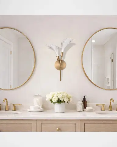 Arabela Lighting Calla 28" 2-Light LED Wall Sconce | Thumbnail 5 Arabela Lighting Calla 28" 2-Light LED Wall Sconce | Thumbnail 5