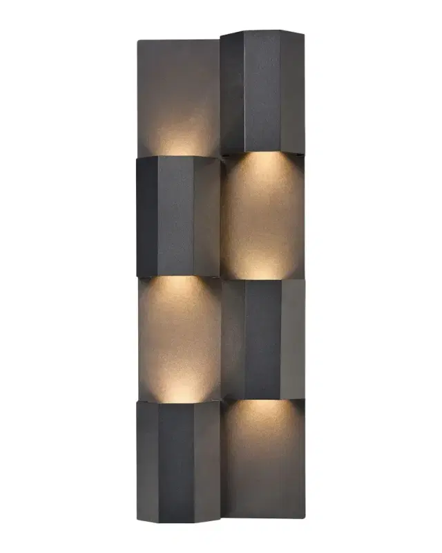 Arabela Lighting Skyline 18" 6-Light Outdoor LED Wall Sconce