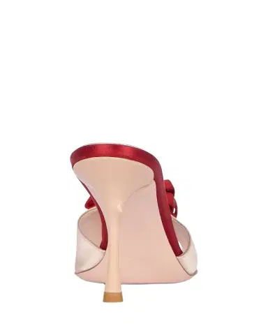 Roger Vivier Epine Rose Vivier 85mm Satin Mule Sandals | Thumbnail 1 Roger Vivier Epine Rose Vivier 85mm Satin Mule Sandals | Thumbnail 1