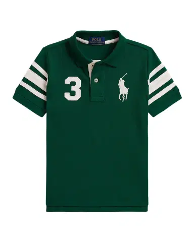 Polo Ralph Lauren Boy's Big Pony Cotton Mesh Polo Shirt | Thumbnail 3