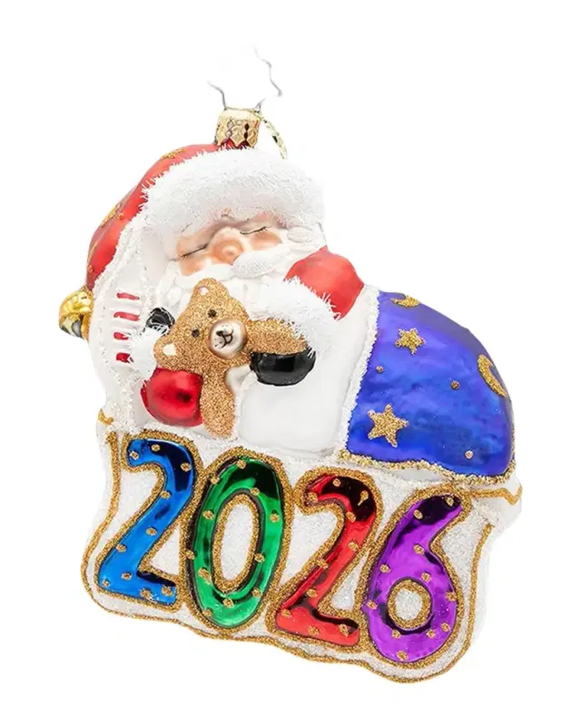 Christopher Radko 2026 Sweet Dreams Christmas Ornament