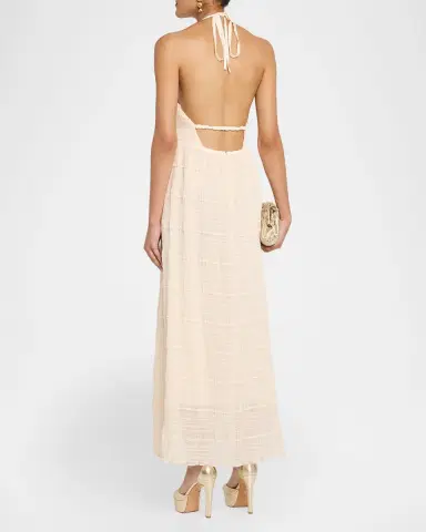 Ramy Brook Hazel Embellished Smocked Maxi Dress | Thumbnail 3 Ramy Brook Hazel Embellished Smocked Maxi Dress | Thumbnail 3