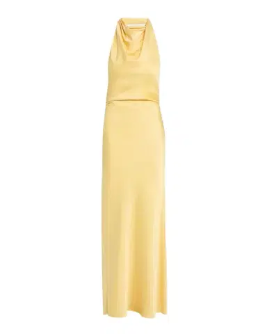 Simkhai Reannon Satin Halter Dress | Thumbnail 1 Simkhai Reannon Satin Halter Dress | Thumbnail 1