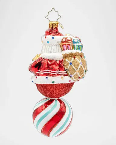 Christopher Radko Sweet Claus Reflector Christmas Ornament | Thumbnail 2
