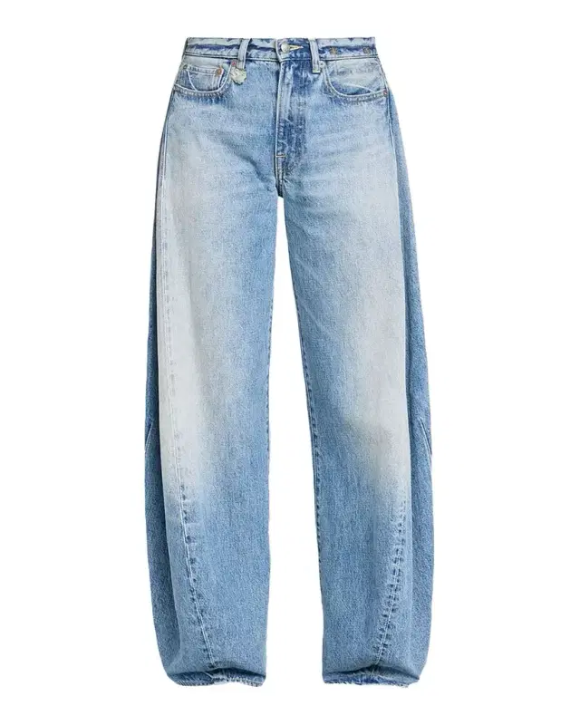 Janine Low-Rise Spliced Denim Jeans