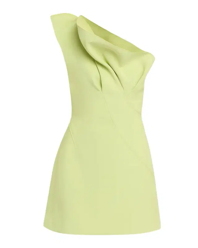 Lugano One-Shoulder A-Line Mini Dress