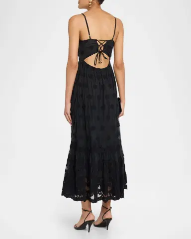 Ramy Brook Imogen Embroidered Maxi Dress | Thumbnail 3