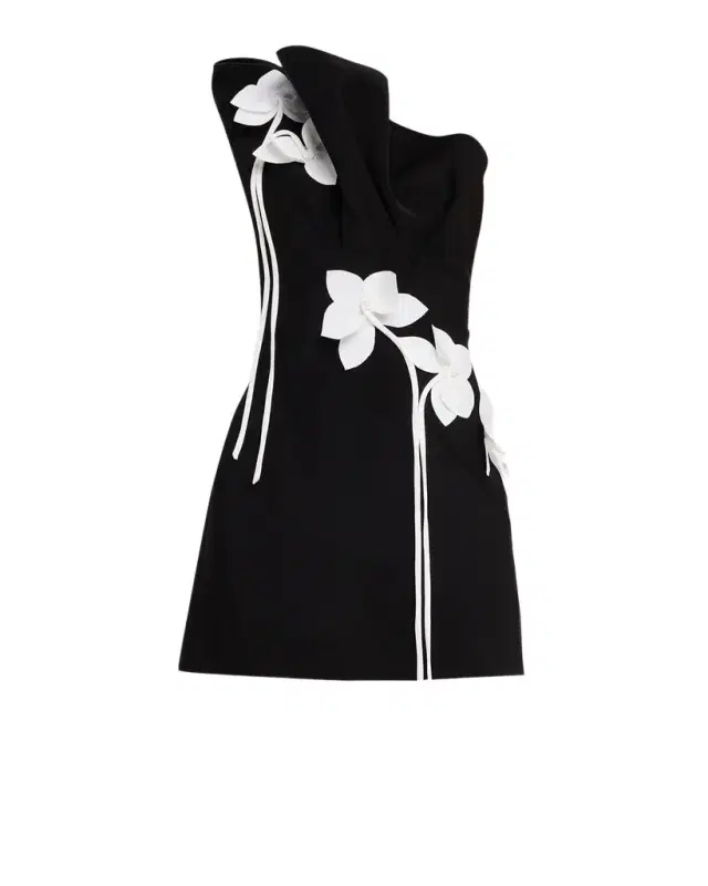Lugini Floral Mini Dress