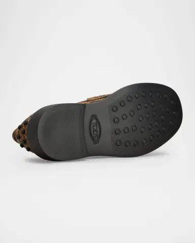 Tod's Snake-Printed Leather Loafers | Thumbnail 4 Tod's Snake-Printed Leather Loafers | Thumbnail 4
