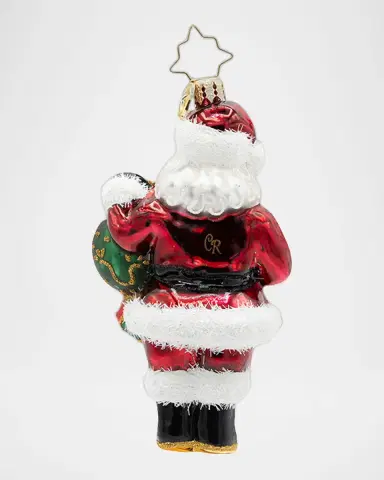 Christopher Radko The Merry Bauble Santa Christmas Ornament | Thumbnail 2