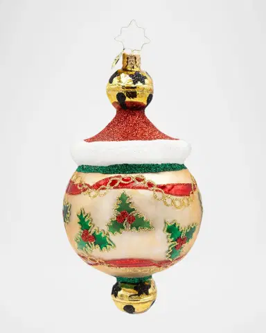 Christopher Radko Holly Jingle Joy Christmas Ornament | Thumbnail 2