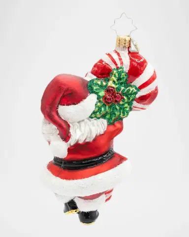 Christopher Radko St. Nick's Retro Cheer Christmas Ornament | Thumbnail 2