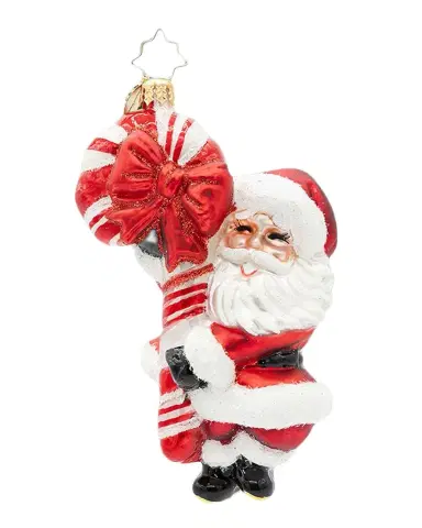 Christopher Radko St. Nick's Retro Cheer Christmas Ornament | Thumbnail 1