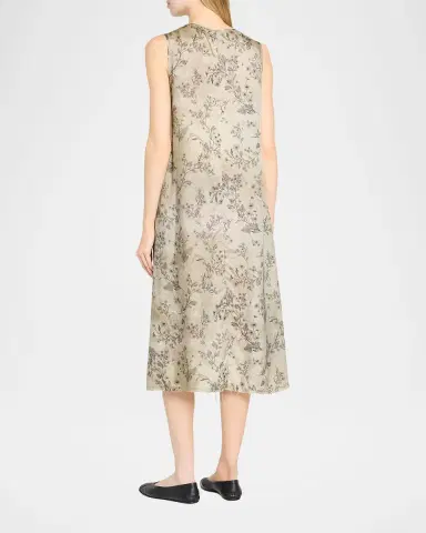R13 Floral Sleeveless Midi Dress | Thumbnail 3 R13 Floral Sleeveless Midi Dress | Thumbnail 3