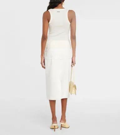 Jacquemus Le Débardeur Gros Grain cotton tank top | Thumbnail 4 Jacquemus Le Débardeur Gros Grain cotton tank top | Thumbnail 4