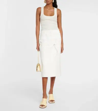 Jacquemus Le Débardeur Gros Grain cotton tank top | Thumbnail 5 Jacquemus Le Débardeur Gros Grain cotton tank top | Thumbnail 5