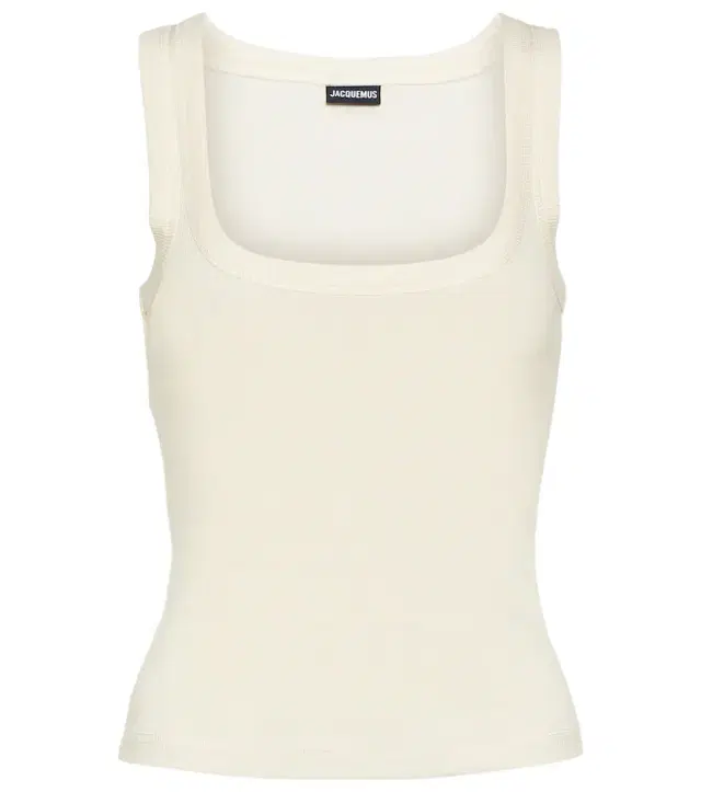 Jacquemus Le Débardeur Gros Grain cotton tank top