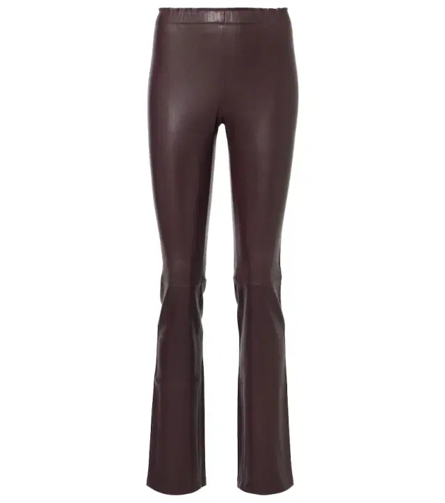Stouls JP Long flared leather leggings