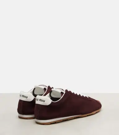 Miu Miu Plume suede sneakers | Thumbnail 3 Miu Miu Plume suede sneakers | Thumbnail 3