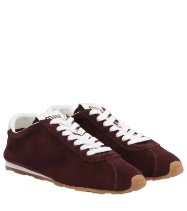 Miu Miu Plume suede sneakers | Thumbnail 1 Miu Miu Plume suede sneakers | Thumbnail 1