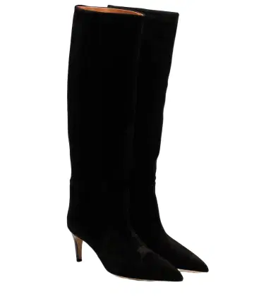 Paris Texas 60 suede knee-high boots | Thumbnail 1