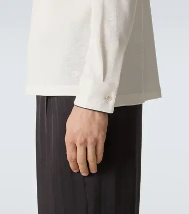 Tom Ford Silk and cotton piqué polo shirt | Thumbnail 2