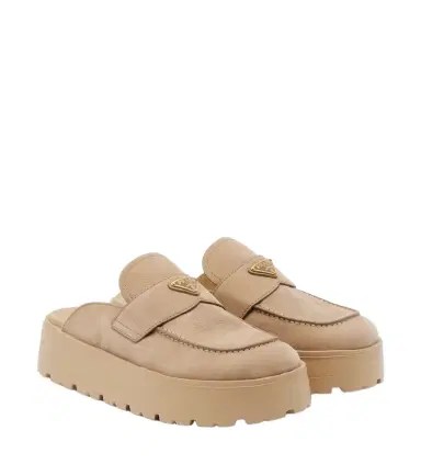 Prada Suede mules | Thumbnail 1 Prada Suede mules | Thumbnail 1