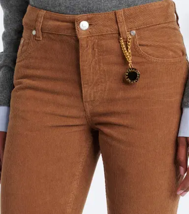 Stella McCartney Cotton corduroy flared pants | Thumbnail 2