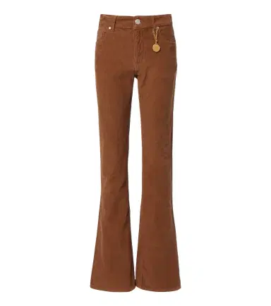 Stella McCartney Cotton corduroy flared pants | Thumbnail 1