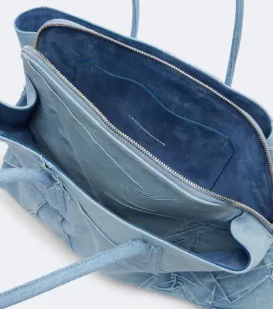 The Attico La Passeggiata Medium denim tote bag | Thumbnail 2