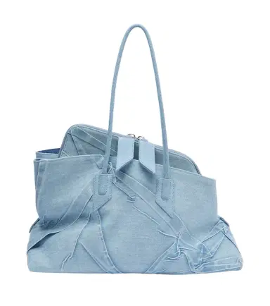 The Attico La Passeggiata Medium denim tote bag | Thumbnail 1