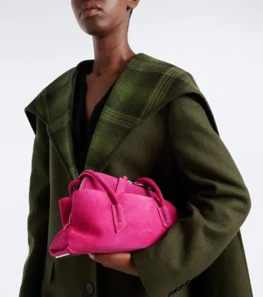 The Attico La Passeggiata Small suede tote bag | Thumbnail 4