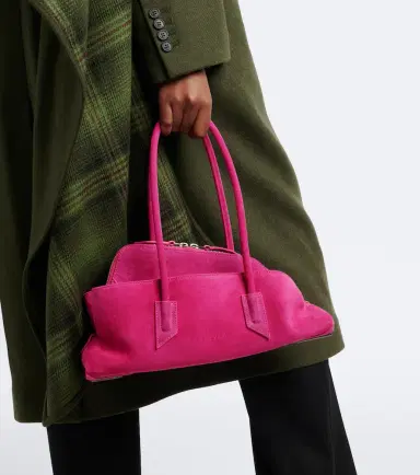 The Attico La Passeggiata Small suede tote bag | Thumbnail 6