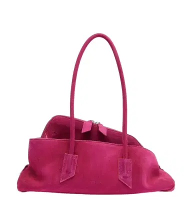 The Attico La Passeggiata Small suede tote bag | Thumbnail 1