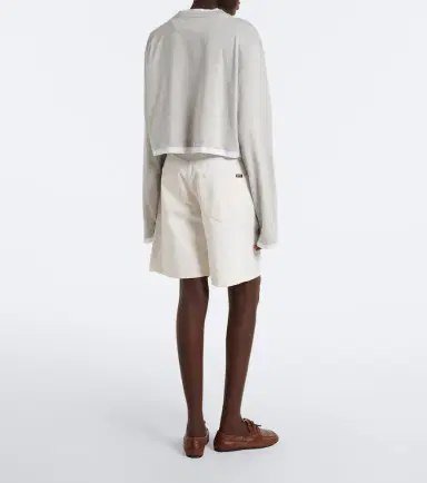 Prada Denim Bermuda shorts | Thumbnail 3