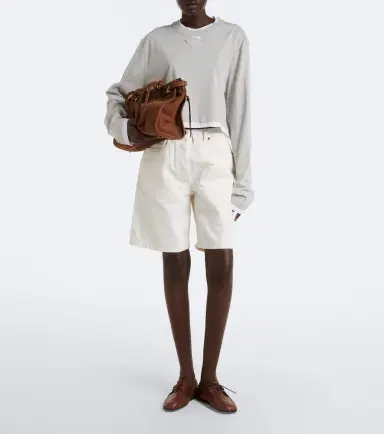 Prada Denim Bermuda shorts | Thumbnail 4
