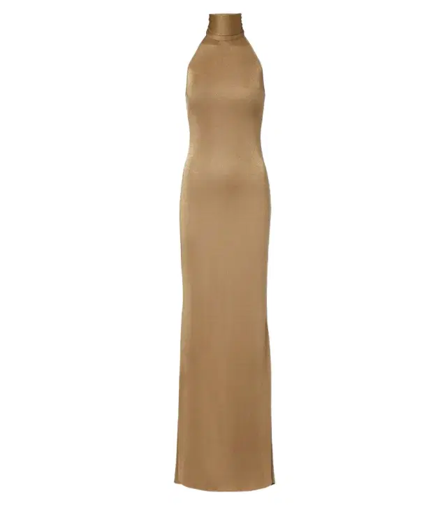 Ralph Lauren Collection Kelsie halterneck gown