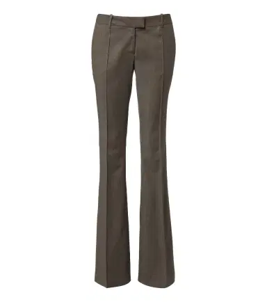 The Attico Low-rise wool-blend flared pants | Thumbnail 1