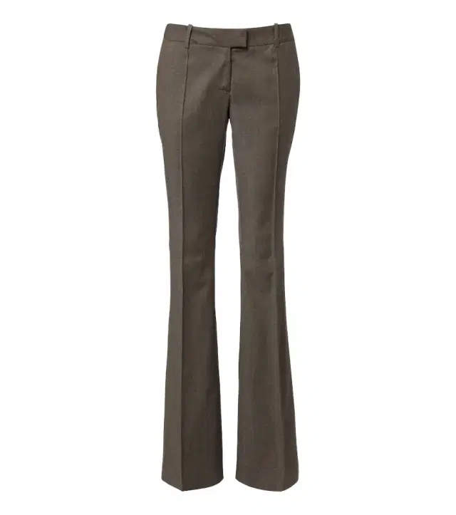 The Attico Low-rise wool-blend flared pants