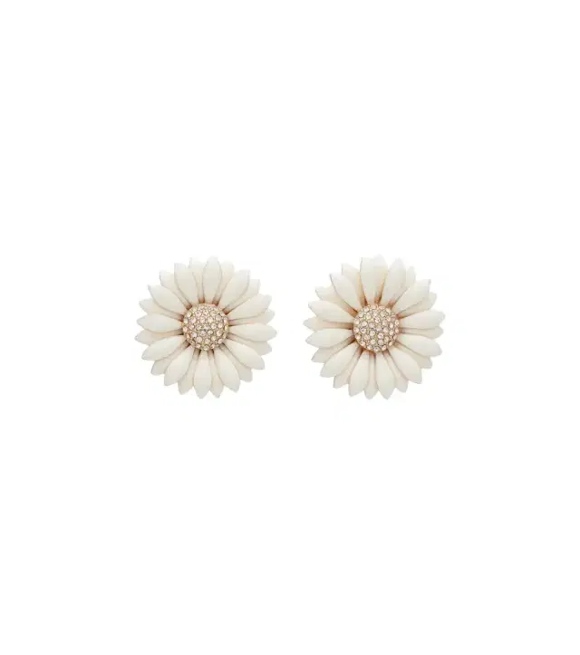 Carolina Herrera Floral embellished earrings