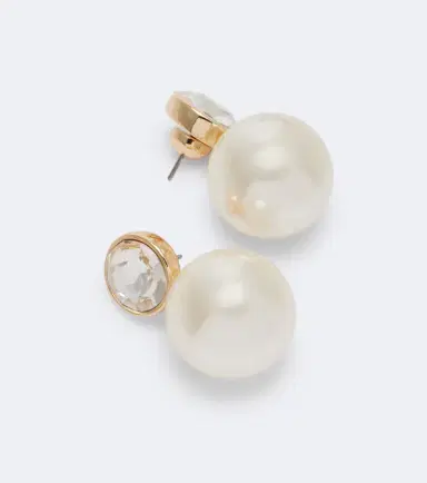 Carolina Herrera Crystal-embellished earrings | Thumbnail 4 Carolina Herrera Crystal-embellished earrings | Thumbnail 4