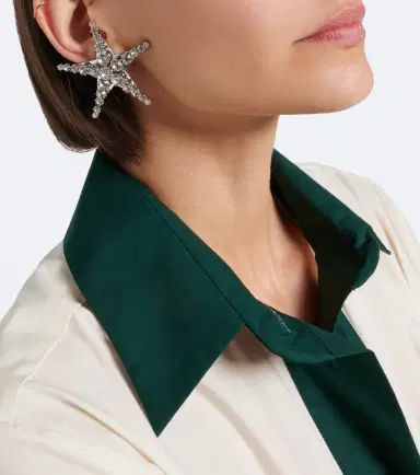 Alessandra Rich Crystal-embellished earrings | Thumbnail 5 Alessandra Rich Crystal-embellished earrings | Thumbnail 5