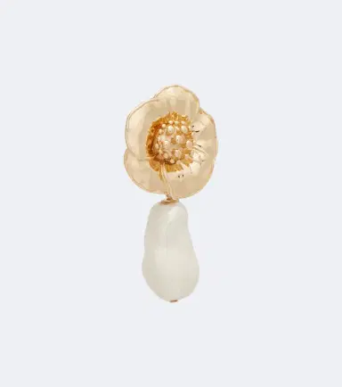 Carolina Herrera Embellished clip-on earrings | Thumbnail 4
