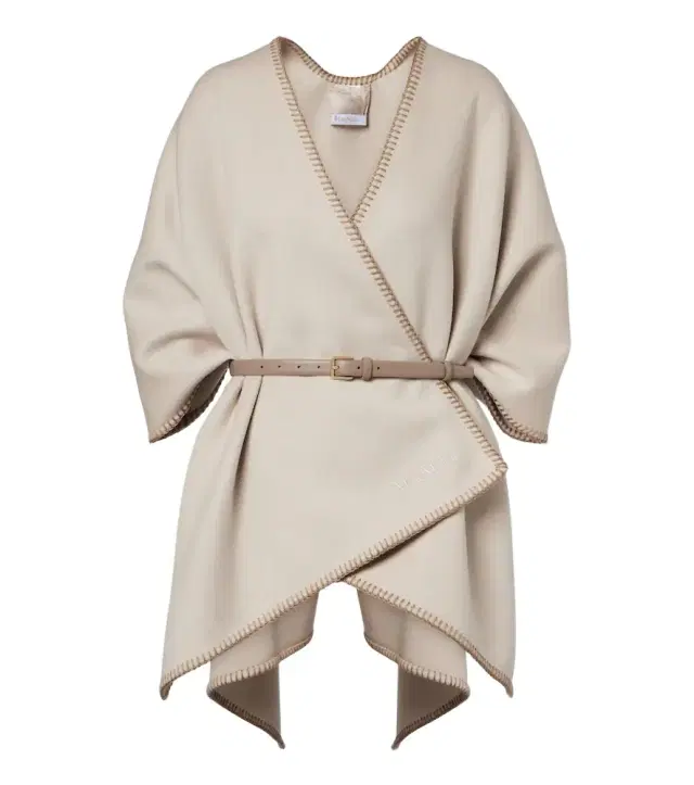 Max Mara Virgin wool cape