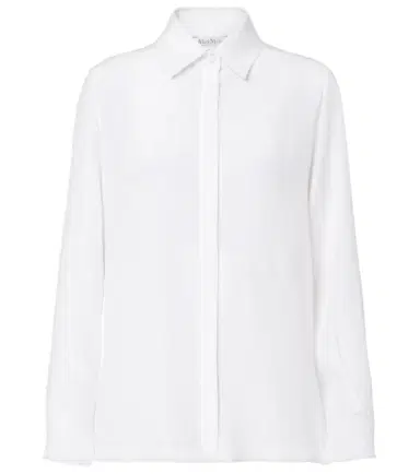 Max Mara Silk crêpe de chine shirt | Thumbnail 1