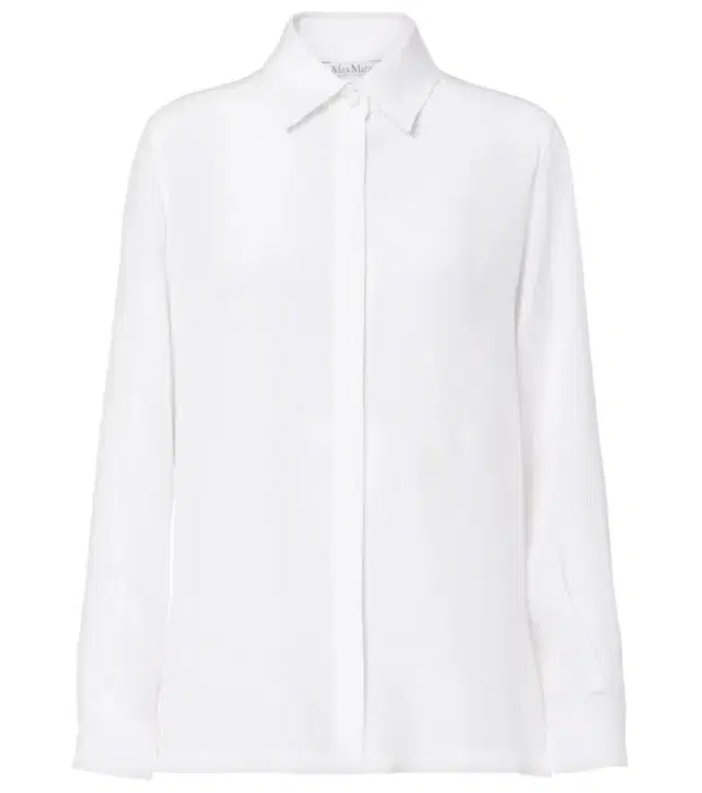 Max Mara Silk crêpe de chine shirt
