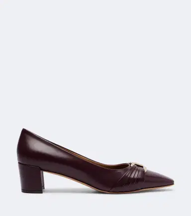 Ferragamo Tillya leather pumps | Thumbnail 3