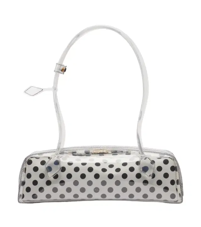 Alaia Alaïa Le Teckel Medium polka-dot shoulder bag