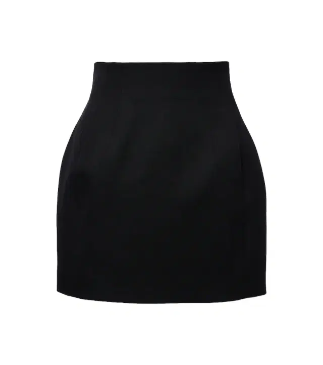 Mugler High-rise wool miniskirt